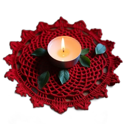 jewelry, flower, 3d render, fire transparent PNG cut-out
