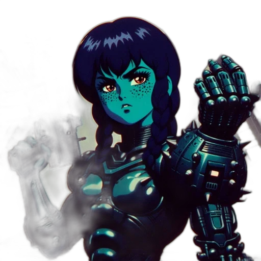 robot, weapon, concept art, fantasy art transparent PNG cut-out