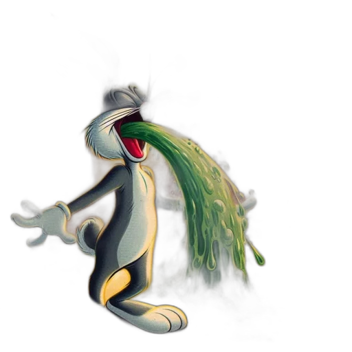 dragon, creature, animal, staff transparent PNG cut-out