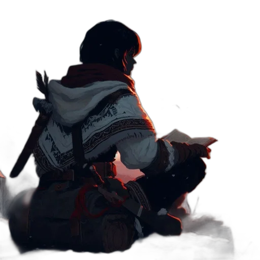 sword, jacket, weapon, dragon transparent PNG cut-out