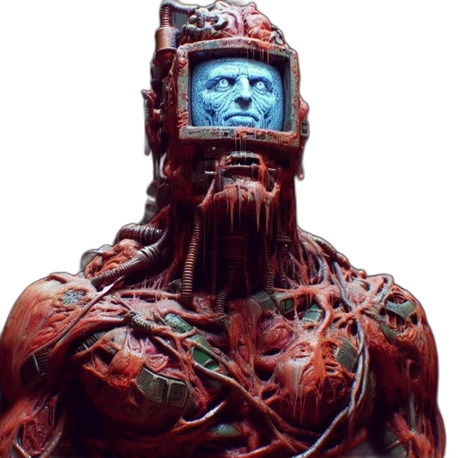 robot, face, creature, mask transparent PNG cut-out