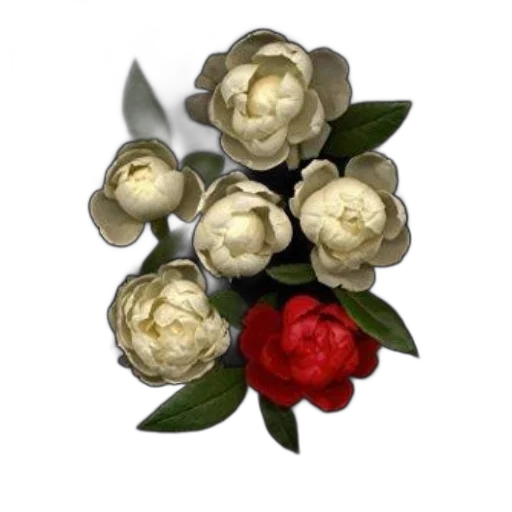 flower, crown, jewelry, 3d render transparent PNG cut-out