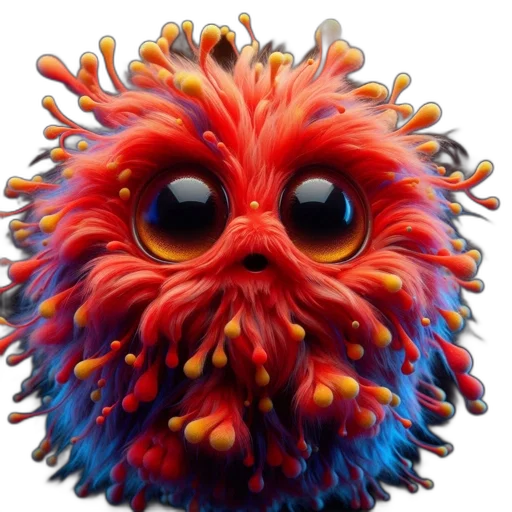 creature, mask, animal, hair transparent PNG cut-out