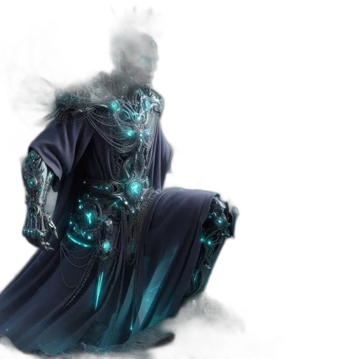 mask, robot, dress, creature transparent PNG cut-out