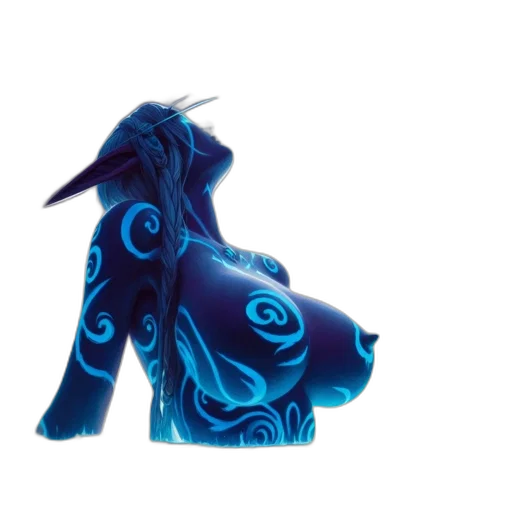 dragon, mask, weapon, staff transparent PNG cut-out