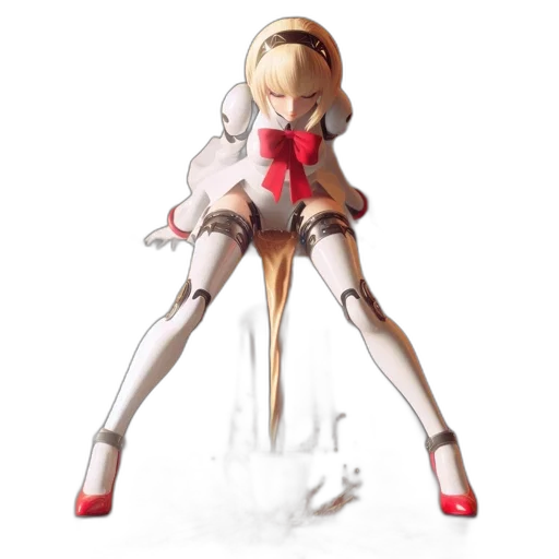 weapon, robot, staff, dress transparent PNG cut-out