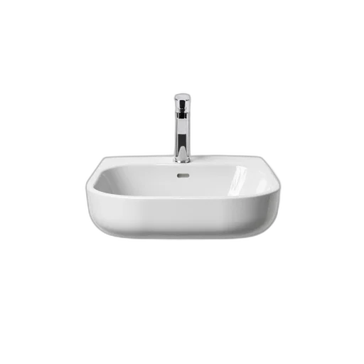 white, ceramic, sink, single transparent PNG cut-out