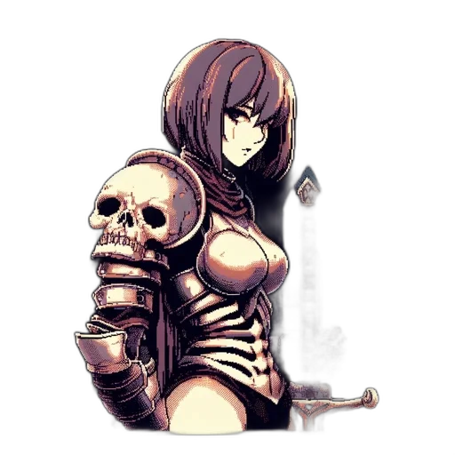 weapon, robot, sword, staff transparent PNG cut-out