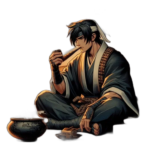 concept art, fantasy art, pixel art, anime transparent PNG cut-out