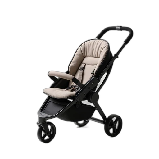 compact, push, chair, handlebar transparent PNG cut-out