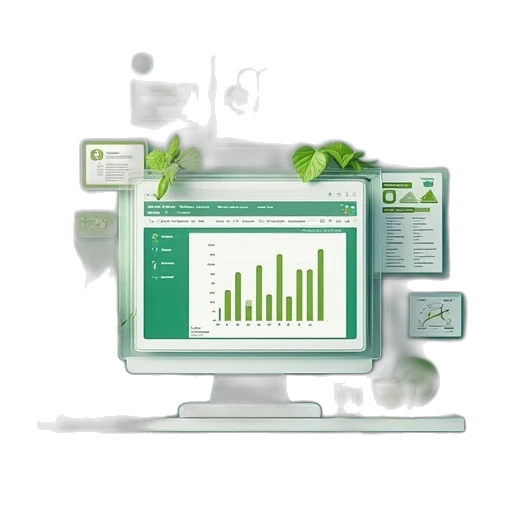 green, overview, every, software transparent PNG cut-out