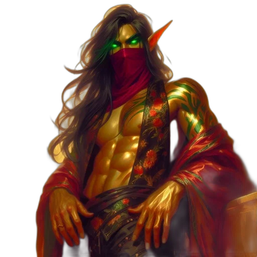 mask, concept art, fantasy art, comic book art transparent PNG cut-out