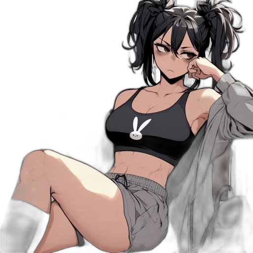 jacket, dress, anime, cartoon transparent PNG cut-out