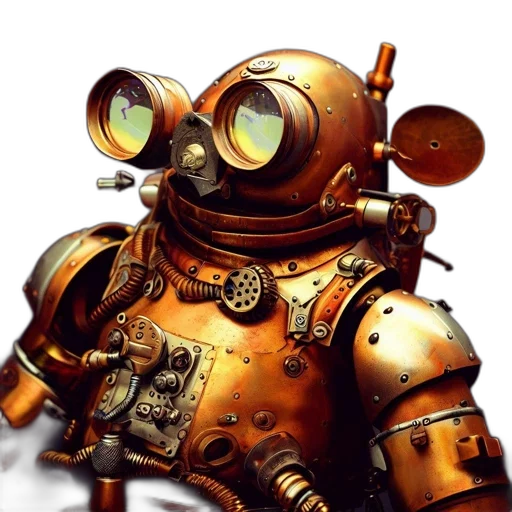 robot, mask, weapon, face transparent PNG cut-out