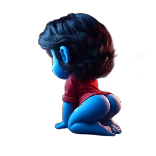 hair, creature, robot, dress transparent PNG cut-out
