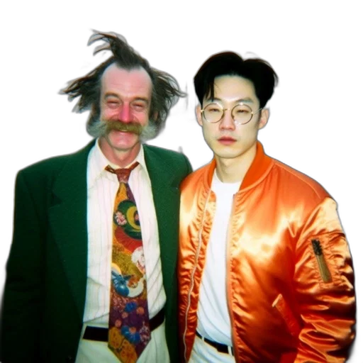 jacket, staff, hair, mask transparent PNG cut-out