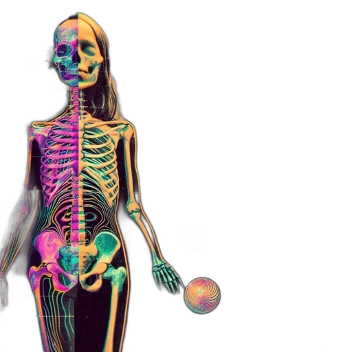3d render, concept art, image, vibrant transparent PNG cut-out