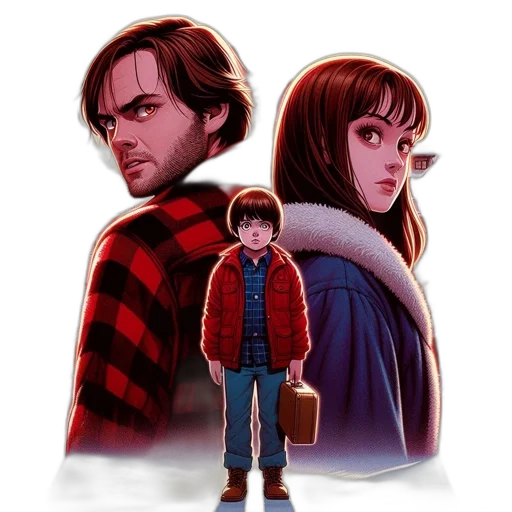 jacket, concept art, comic book art, pixel art transparent PNG cut-out