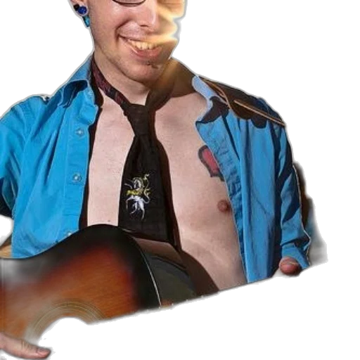 jacket, staff, face, weapon transparent PNG cut-out