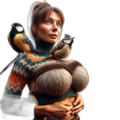 concept art, fantasy art, photorealistic, 3d render transparent PNG cut-out