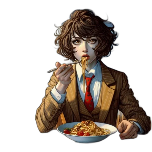 food, face, concept art, pixel art transparent PNG cut-out