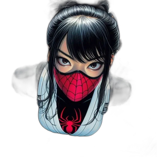 mask, face, comic book art, concept art transparent PNG cut-out