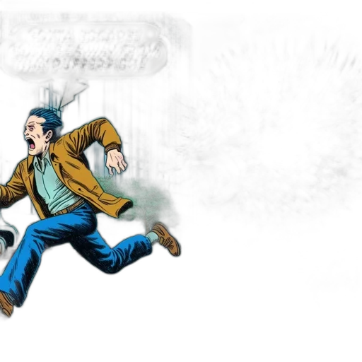 jacket, concept art, comic book art, photorealistic transparent PNG cut-out