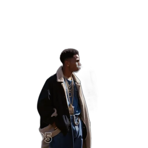 jacket, photorealistic, concept art, 3d render transparent PNG cut-out