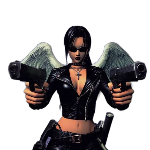 weapon, jacket, concept art, comic book art transparent PNG cut-out
