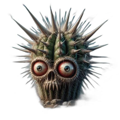 creature, mask, hair, animal transparent PNG cut-out