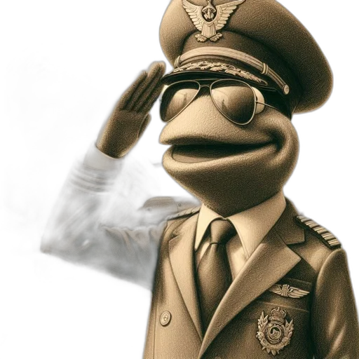 staff, hat, jacket, mask transparent PNG cut-out