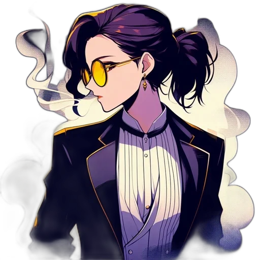 staff, jacket, mask, cartoon transparent PNG cut-out