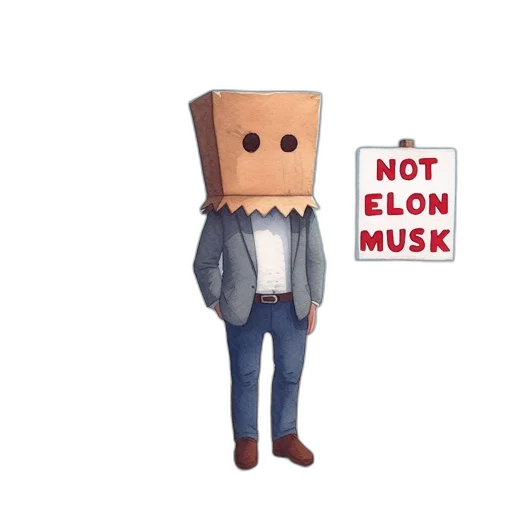 robot, mask, jacket, hat transparent PNG cut-out