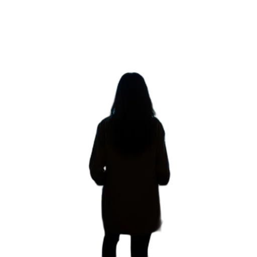 dress, jacket, staff, face transparent PNG cut-out