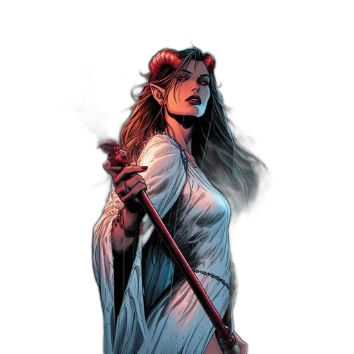staff, sword, comic book art, concept art transparent PNG cut-out