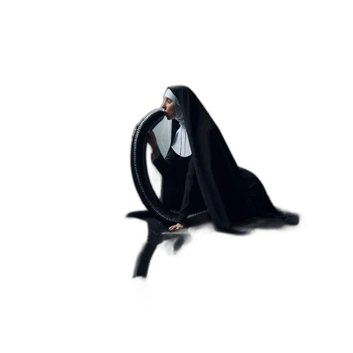 staff, umbrella, mask, jacket transparent PNG cut-out