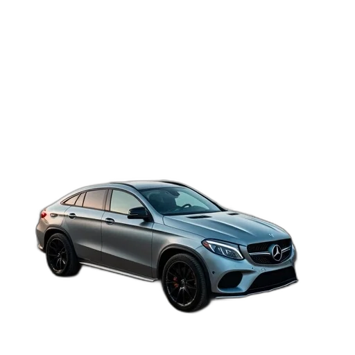 car, 3d render, photorealistic, mercedes transparent PNG cut-out