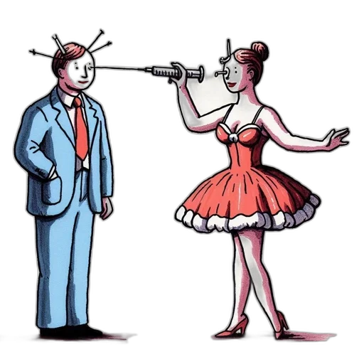 dress, staff, weapon, mask transparent PNG cut-out