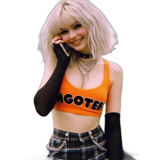 jacket, robot, hair, dress transparent PNG cut-out