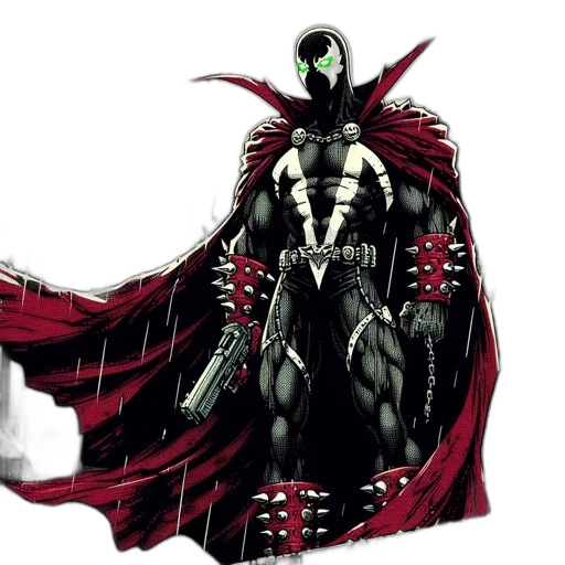 mask, comic book art, concept art, fantasy art transparent PNG cut-out