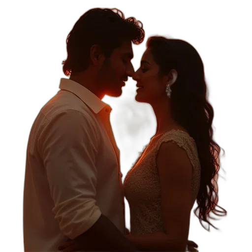 photorealistic, oil painting, sunset, fire transparent PNG cut-out