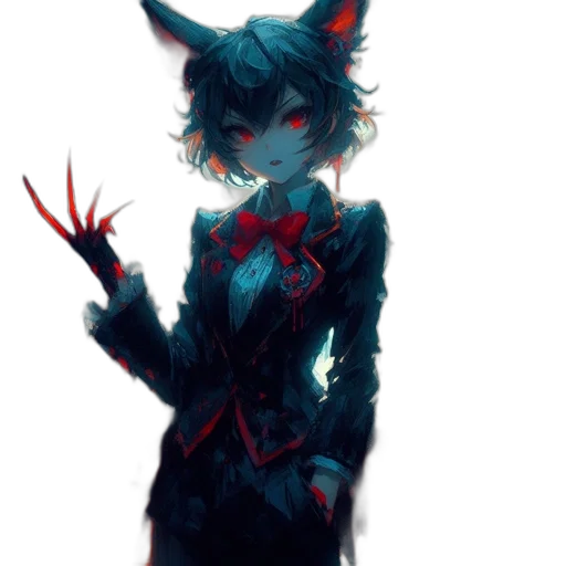 mask, staff, dress, creature transparent PNG cut-out