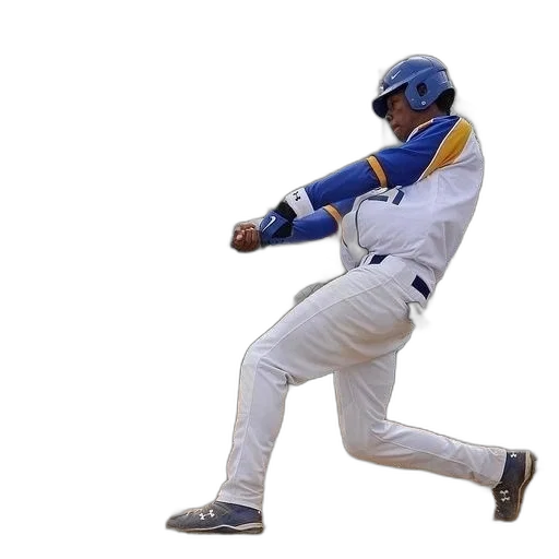 staff, baseball, player, blue transparent PNG cut-out