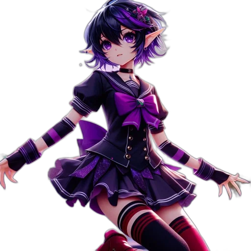 staff, weapon, dress, anime transparent PNG cut-out