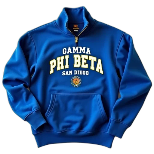 jacket, blue, sweatshirt, words transparent PNG cut-out