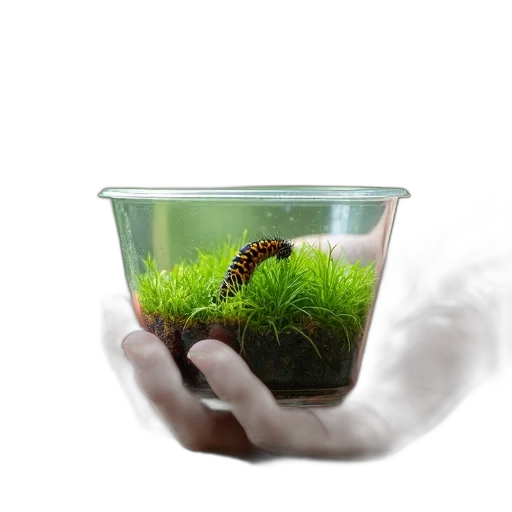 creature, hair, animal, photorealistic transparent PNG cut-out