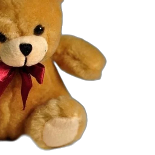 3d render, cute, teddy, bear transparent PNG cut-out