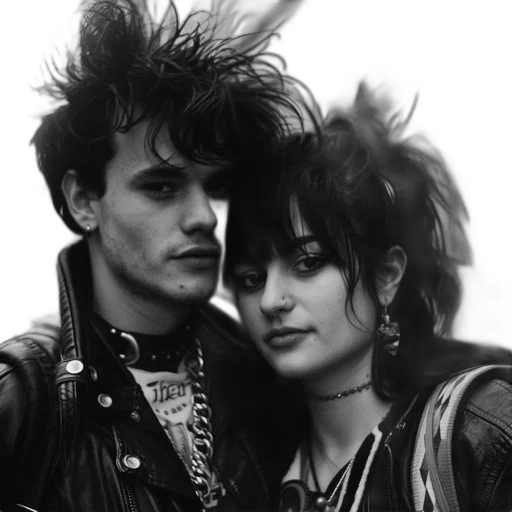 jacket, photorealistic, young, couple transparent PNG cut-out