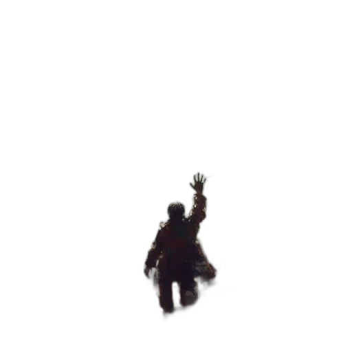 robot, creature, staff, dragon transparent PNG cut-out