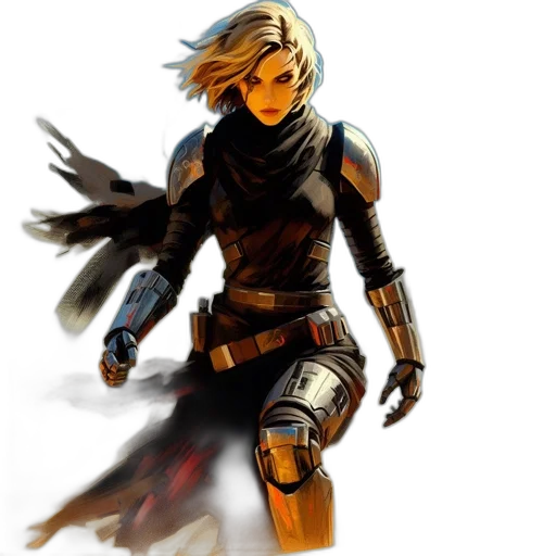 concept art, comic book art, fantasy art, pixel art transparent PNG cut-out
